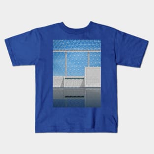 Buckminster Fuller Biosphere Architecture Drawing Kids T-Shirt